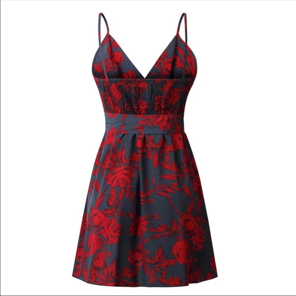 Flirty Floral Print Mini Dress! - Picture 5 of 6